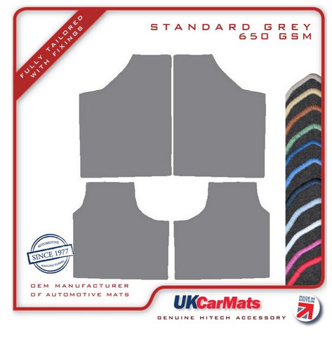 Ford Cortina Mk1 / Cortina Mk2 1962-1970 Grey Tailored Carpet Car Mats HITECH