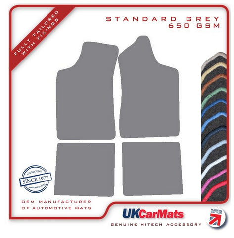 Ford Escort Manual Mk1 / Mk2 1968-1980 Grey Tailored Carpet Car Mats HITECH