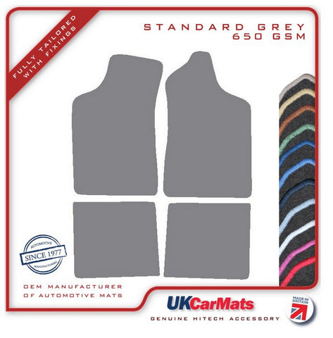 Ford Escort Automatic Mk1 / Mk2 1968-1980 Grey Tailored Carpet Car Mats HITECH