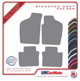 Fiat Punto 1995-1999 Grey Tailored Carpet Car Mats HITECH