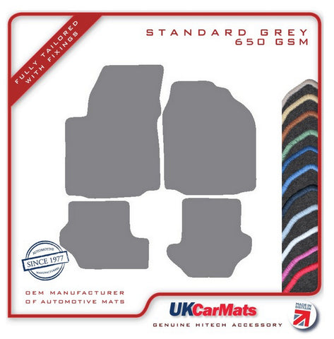 Ford Fiesta Mk4 1993-2001 Grey Tailored Carpet Car Mats HITECH
