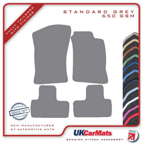 Fiat Coupe 1994-2000 Grey Tailored Carpet Car Mats HITECH