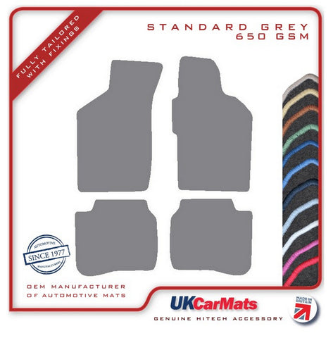 Fiat Tempra 1990-1995 Grey Tailored Carpet Car Mats HITECH