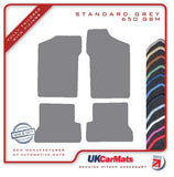 Fiat Siecento 1998-2003 Grey Tailored Carpet Car Mats HITECH