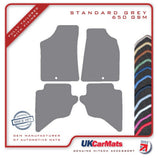 Ford Ranger 1999-2005 Grey Tailored Carpet Car Mats HITECH