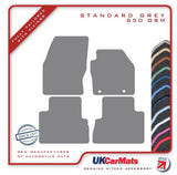 Ford C-Max 2010-2019 Grey Tailored Carpet Car Mats HITECH