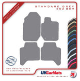 Ford Ranger Wildtrak 2015-2022 Grey Tailored Carpet Car Mats HITECH