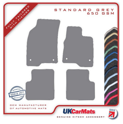 Fiat Panda 2015 onwards Grey Tailored Carpet Car Mats HITECH