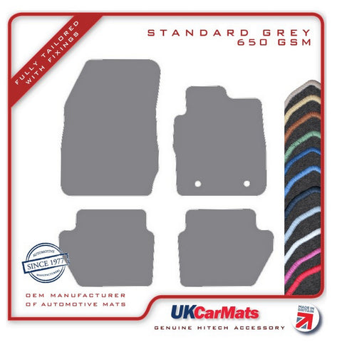 Ford Ecosport 2014-2017 Grey Tailored Carpet Car Mats HITECH