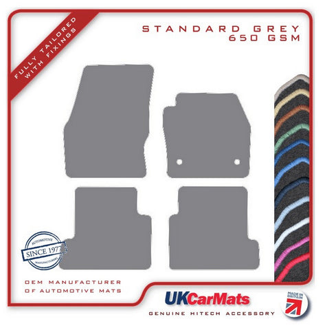 Ford Kuga 2012-2015 Grey Tailored Carpet Car Mats HITECH