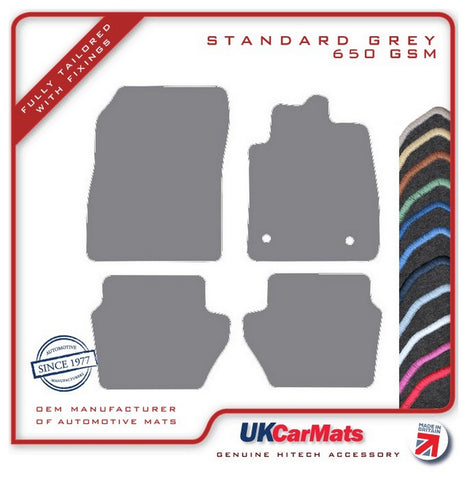 Ford Puma 2019 onwards Grey Tailored Carpet Car Mats HITECH