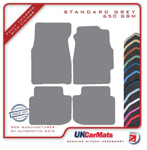 Honda Civic 2dr Coupe / Civic 3dr Hatch Inc VTI 1996-2001 Grey Tailored Carpet Car Mats HITECH