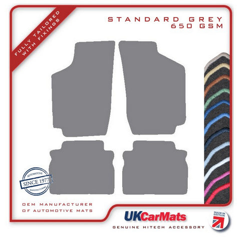 Honda Civic Shuttle 1987-1991 Grey Tailored Carpet Car Mats HITECH