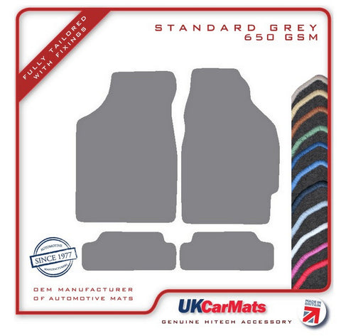 Honda CRX Inc Camm Tail 1988-1991 Grey Tailored Carpet Car Mats HITECH