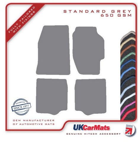 Honda Accord 4dr 1989-1993 Grey Tailored Carpet Car Mats HITECH