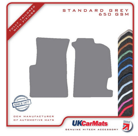 Honda CRX Inc Trans Top 1992-1996 Grey Tailored Carpet Car Mats HITECH