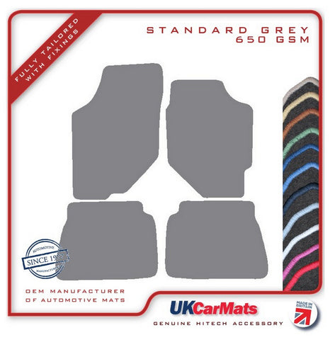 Hyundai S Coupe 1990-1996 Grey Tailored Carpet Car Mats HITECH