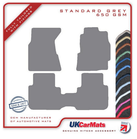 Honda CR-V 1997-2001 Grey Tailored Carpet Car Mats HITECH