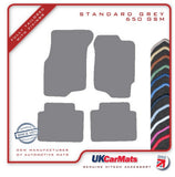 Honda Civic 4dr 1992-1995 Grey Tailored Carpet Car Mats HITECH