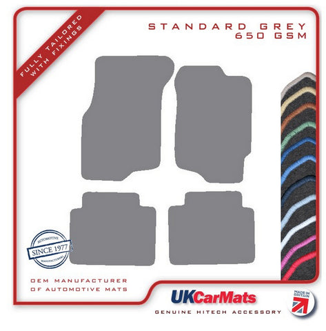 Honda Civic 4dr 1992-1995 Grey Tailored Carpet Car Mats HITECH