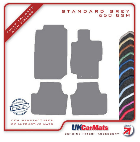 Honda Accord 4dr - Auto 2003-2008 Grey Tailored Carpet Car Mats HITECH