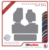 Hyundai Trajet 1999-2006 Grey Tailored Carpet Car Mats HITECH