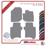 Honda Jazz 2008-2014 Grey Tailored Carpet Car Mats HITECH
