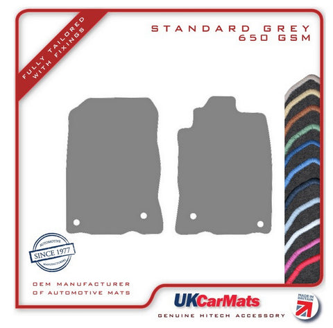 Honda CR-Z 2010-2016 Grey Tailored Carpet Car Mats HITECH