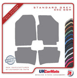 Hyundai i20 (2 Fixings) 2010-2014 Grey Tailored Carpet Car Mats HITECH