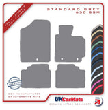 Hyundai Veloster 2012 onwards Grey Tailored Carpet Car Mats HITECH