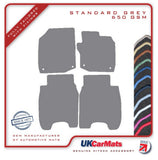 Honda Civic 5dr Diesel 2012-2015 Grey Tailored Carpet Car Mats HITECH
