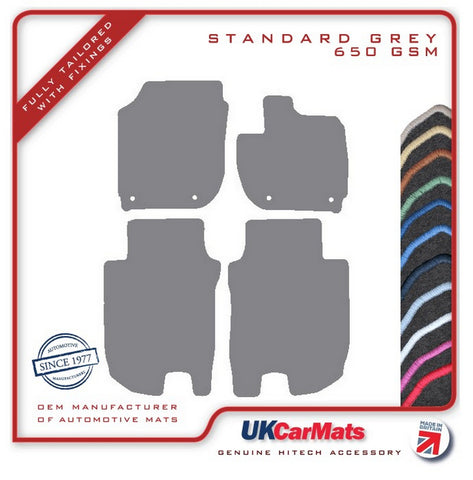 Honda HR-V 2015-2021 Grey Tailored Carpet Car Mats HITECH