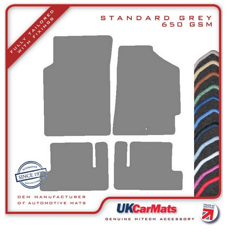 Honda CRX JDM 1987-1992 Grey Tailored Carpet Car Mats HITECH