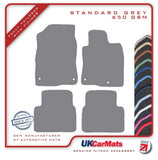 Honda Civic 5dr 2017 onwards Grey Tailored Carpet Car Mats HITECH