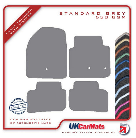 Hyundai Ioniq Full Electric 2020 onwards Grey Tailored Carpet Car Mats HITECH