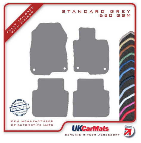 Honda CR-V 2017-2023 Grey Tailored Carpet Car Mats HITECH