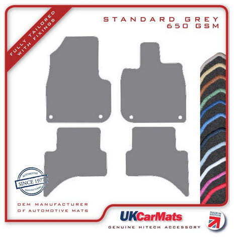 Honda E (Electric) 2020 onwards Grey Tailored Carpet Car Mats HITECH