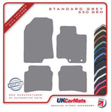 Hyundai Bayon 2021 onwards Grey Tailored Carpet Car Mats HITECH