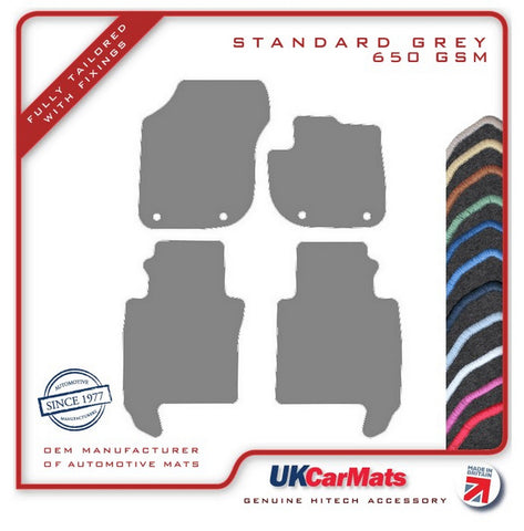 Honda HR-V eHEV 2021 onwards Grey Tailored Carpet Car Mats HITECH