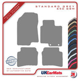 Hyundai i20 2020 onwards Grey Tailored Carpet Car Mats HITECH