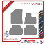 Hyundai Santa Fe (5 Seat) Hybrid 2018 onwards Grey Tailored Carpet Car Mats HITECH