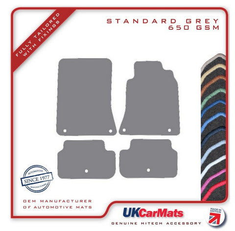Infiniti Q30 2016-2019 Grey Tailored Carpet Car Mats HITECH