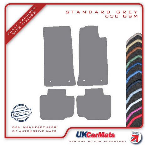 Jaguar XJ Series (XJ40) 1986-1994 Grey Tailored Carpet Car Mats HITECH