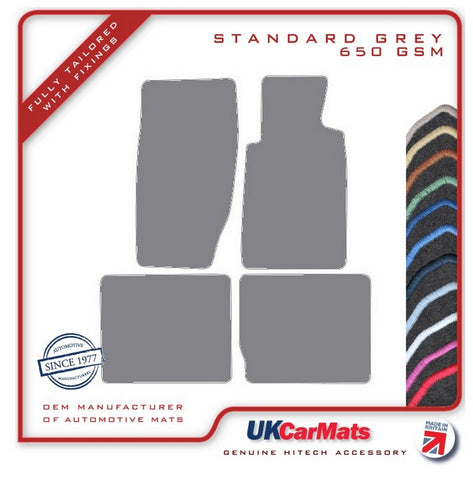 Jeep Cherokee 1993-2001 Grey Tailored Carpet Car Mats HITECH