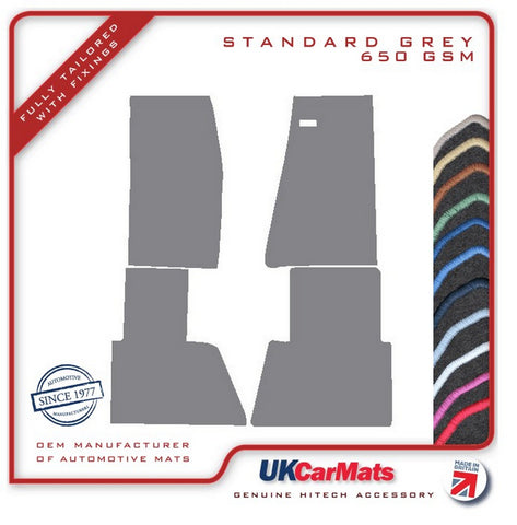 Jensen FF2 Interceptor 1966-1971 Grey Tailored Carpet Car Mats HITECH