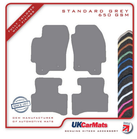 Jaguar X-Type (X400) 2.0/2.2 2004-2010 Grey Tailored Carpet Car Mats HITECH