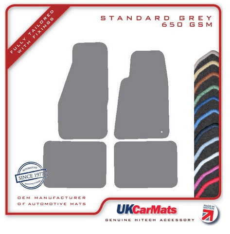 Jeep Grand Cherokee 1999-2004 Grey Tailored Carpet Car Mats HITECH