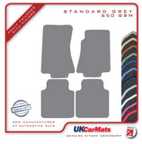 Jaguar XJ Series (X350) LWB 2003-2009 Grey Tailored Carpet Car Mats HITECH