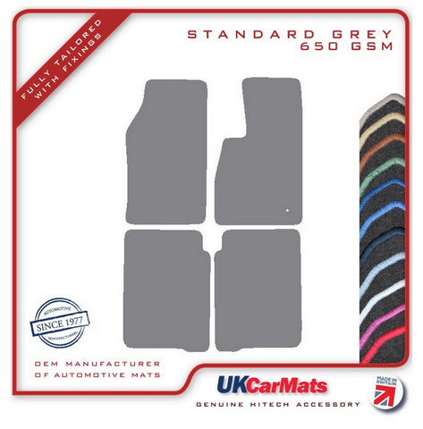 Jeep Grand Cherokee 2005-2010 Grey Tailored Carpet Car Mats HITECH