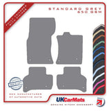 Jaguar XE (X760) 2014 onwards Grey Tailored Carpet Car Mats HITECH